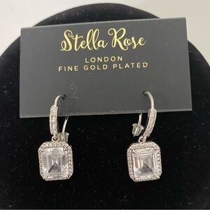NEW Stella Rose London Gold Plated Pierced Earrings